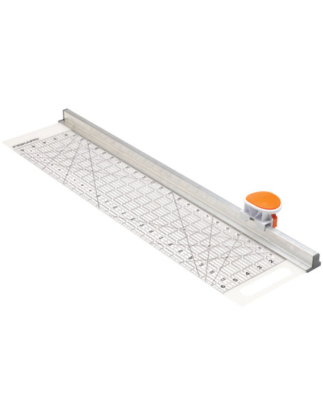 Combiné cutter rotatif & règle 6" x 24" Fiskars