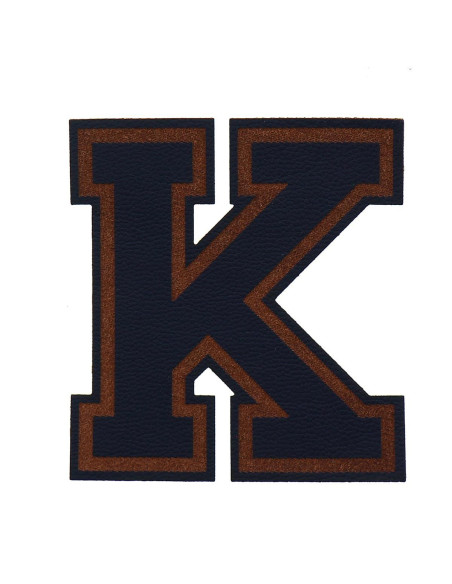 Motif extra fin lettre - K