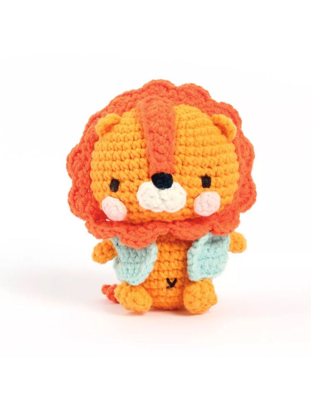 Kit crochet minigurumi - Kazuo le lion