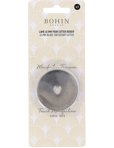 1 lame de rechange pour cutter rotatif Bohin - 45 mm