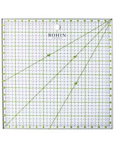 Règle patchwork Bohin 16 x 16 cm