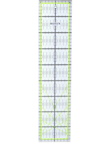 Règle patchwork Bohin 10 x 45 cm