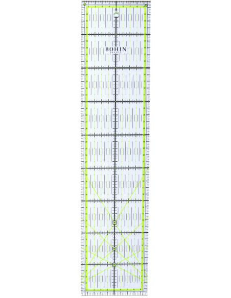 Règle patchwork Bohin 10 x 45 cm