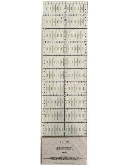 Règle patchwork Bohin 16 x 60 cm