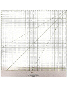 Règle patchwork carrée Bohin 32 x 32 cm 2