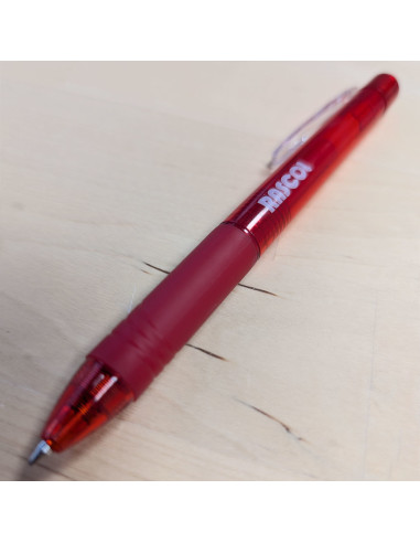 Stylo effaçable à la chaleur premium Rascol - Rouge