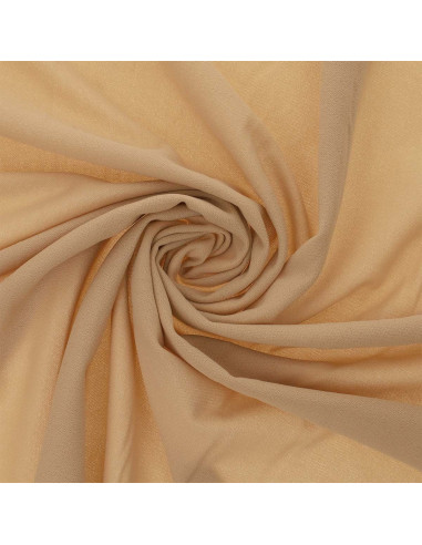 Tissu scuba crêpe - Sable rose