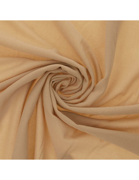 Tissu scuba crêpe - Sable rose