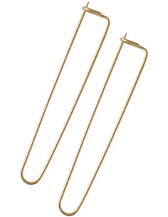 Set de 2 arrête mailles dorés pour tricot 13 cm