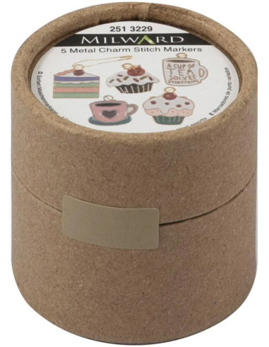 Set de 5 marqueurs de maille - Tea Time