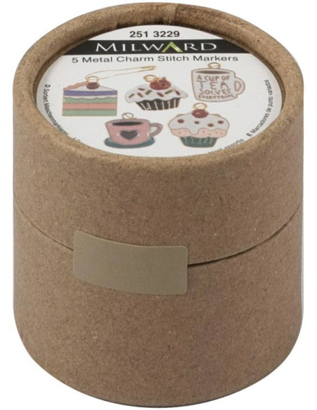 Set de 5 marqueurs de maille - Tea Time