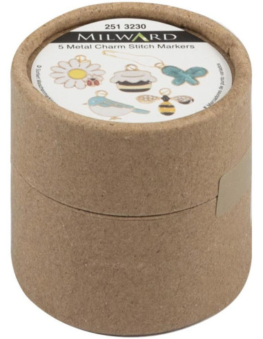 Set de 5 marqueurs de maille - Bee Happy