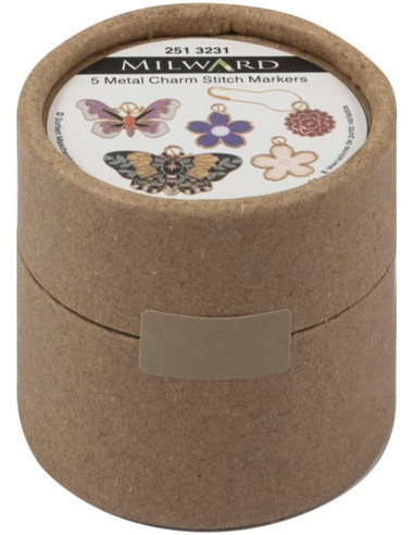 Set de 5 marqueurs de maille - Butterfly Garden