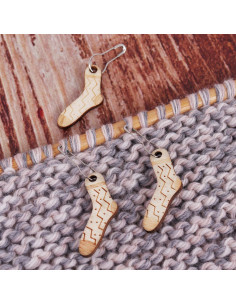Set de 10 marqueurs de maille - Woolly Sock
