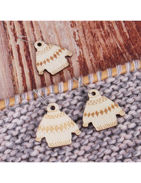 Set de 10 marqueurs de maille - Woolly Jumper