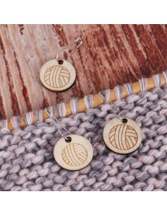 Set de 10 marqueurs de maille - Yarn Ball