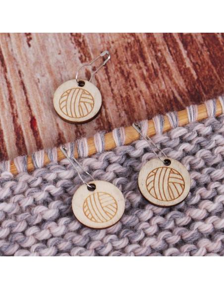 Set de 10 marqueurs de maille - Yarn Ball