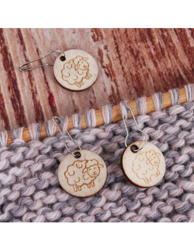 Set de 10 marqueurs de maille - Sheep