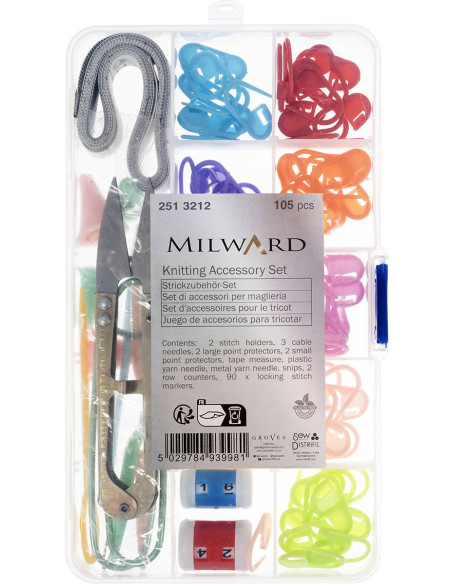 Set d´accessoires pour le tricot