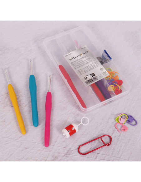 Set de 6 crochets et accessoires