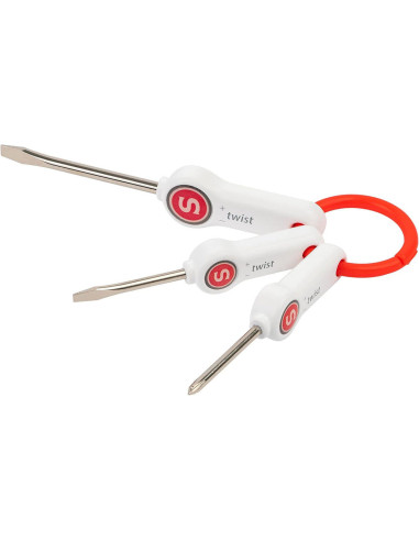 Jeu de trois tournevis pour machine à coudre Singer