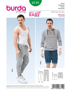 Patron de pantalon - Burda 6719