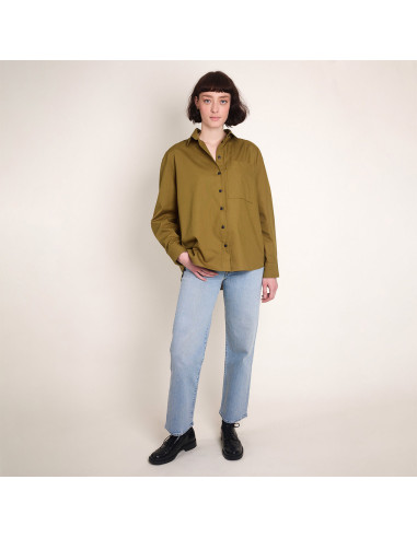 Patron LA chemise boyish - Atelier Brunette