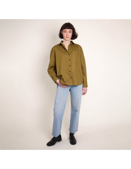 Patron LA chemise boyish - Atelier Brunette