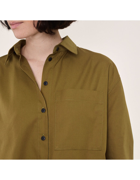 Patron LA chemise boyish - Atelier Brunette