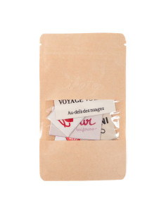 Lot de 5 étiquettes tissées - Assortiment Wanderlust 2