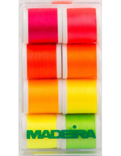 Mini boite de fils à broder Polyneon Neon Madeira