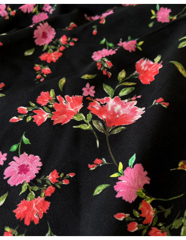 Tissu crêpe viscose Ruby - My Dress Made