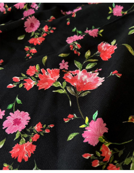 Tissu crêpe viscose Ruby - My Dress Made
