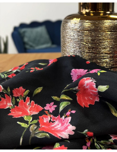 Tissu crêpe viscose Ruby - My Dress Made