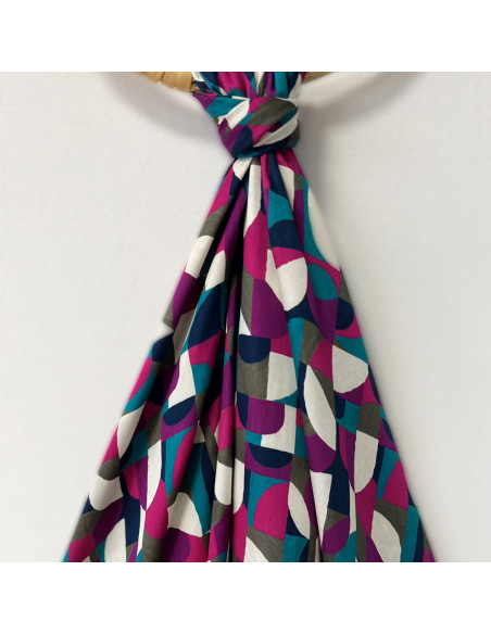 Tissu satin viscose Néo Pop - My Dress Made