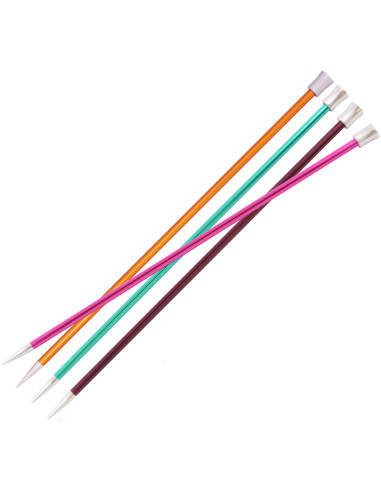 Aiguilles droites KnitPro Zing