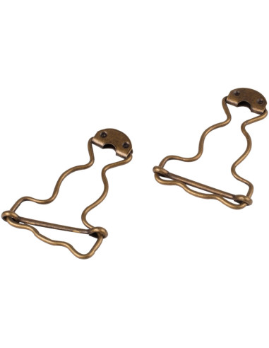 Boucles spéciales salopette 25 mm bronze Bohin