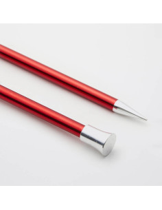 Aiguilles droites KnitPro Zing 2
