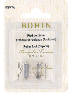 Pied presseur à rouleaux machine à coudre Bohin