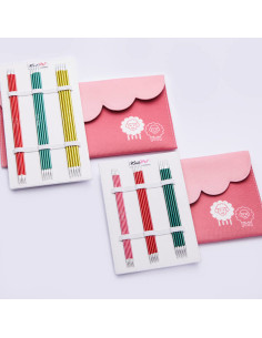 Trousse aiguilles double pointes KnitPro Zing 2