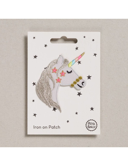 Patch thermocollant - Tête de licorne