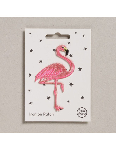Patch thermocollant - Flamant rose