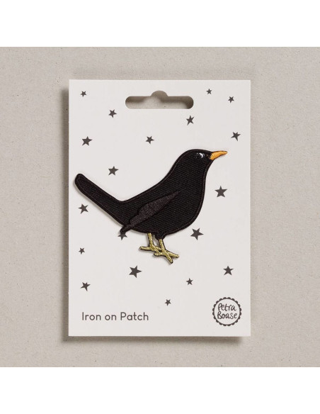 Patch thermocollant - Oiseau noir