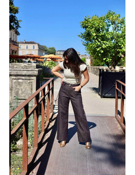 Patron de pantalon Ziggy - Clématisse Pattern