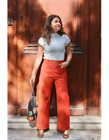 Patron de pantalon Ziggy - Clématisse Pattern
