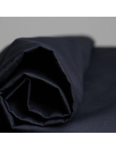 Tissu coton Oxford Deep Charcoal - Atelier Brunette