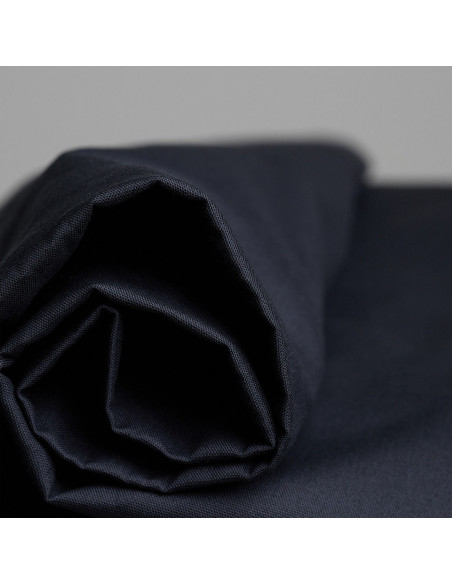 Tissu coton Oxford Deep Charcoal - Atelier Brunette