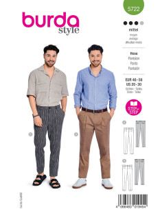 Patron de pantalon - Burda 5722