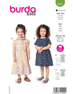 Patron de robe - Burda 9212