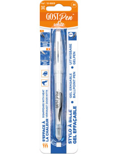 Stylo pour tissu effaçable au fer encre blanche premium